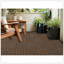 Carreaux de terrasse en bois et en plastique composite, ensemble de 20, emboîtables, durables, imperméables, pour une utilisation intérieure et extérieure, 12 po x 12 po-114650033