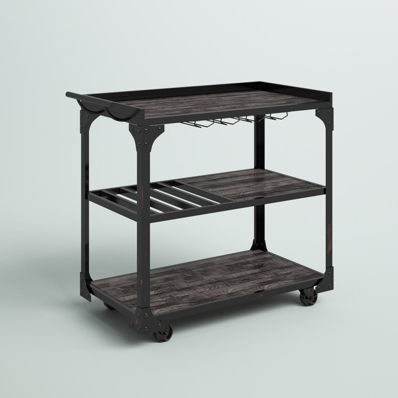 Jaweriya Metal Bar Cart