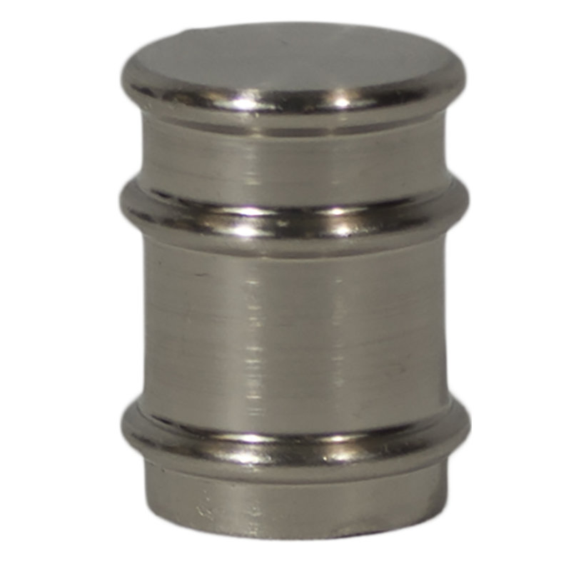 Dijonay Lamp Finial, Brushed Steel