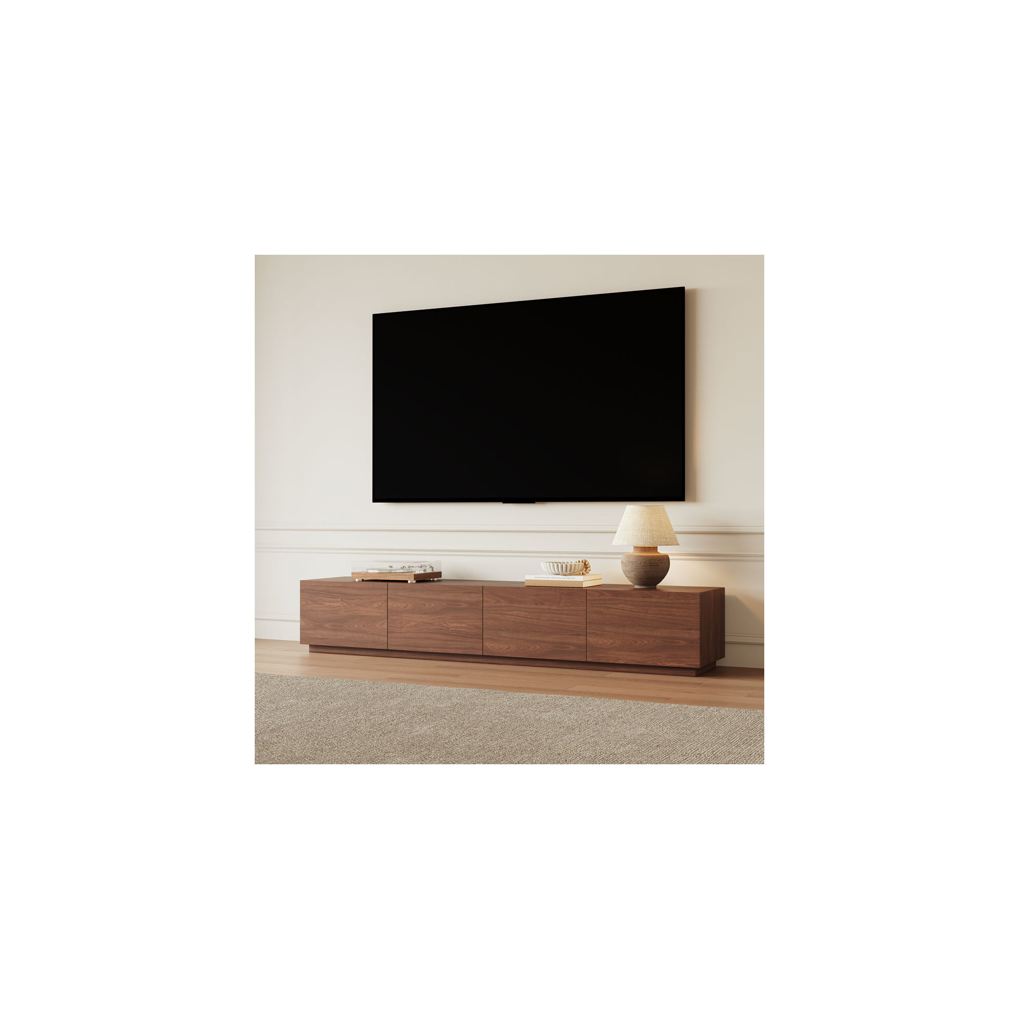 78" Minimalist Media Console