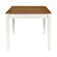 Mid-Century 6-Piece Wood Dining Table Set, Kitchen Table Set With Drawer, Upholstered Chairs And Bench-724942114