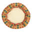 Lit rond rond en coton et sherpa avec housse amovible-1934450160