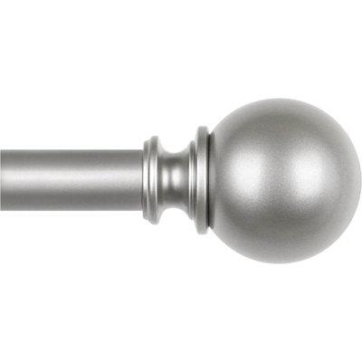Curtain Rods For Windows 28 To 48 Inches 78 Inch Decorative Drapery Rod With Round Finials