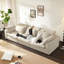 Coussin modulaire blanc en polyester