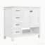 Meuble-lavabo simple 36 po avec plateau Sidley