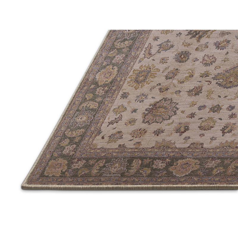 Tapis oriental beige Tatti, Rectangle 4 pi x 6 pi