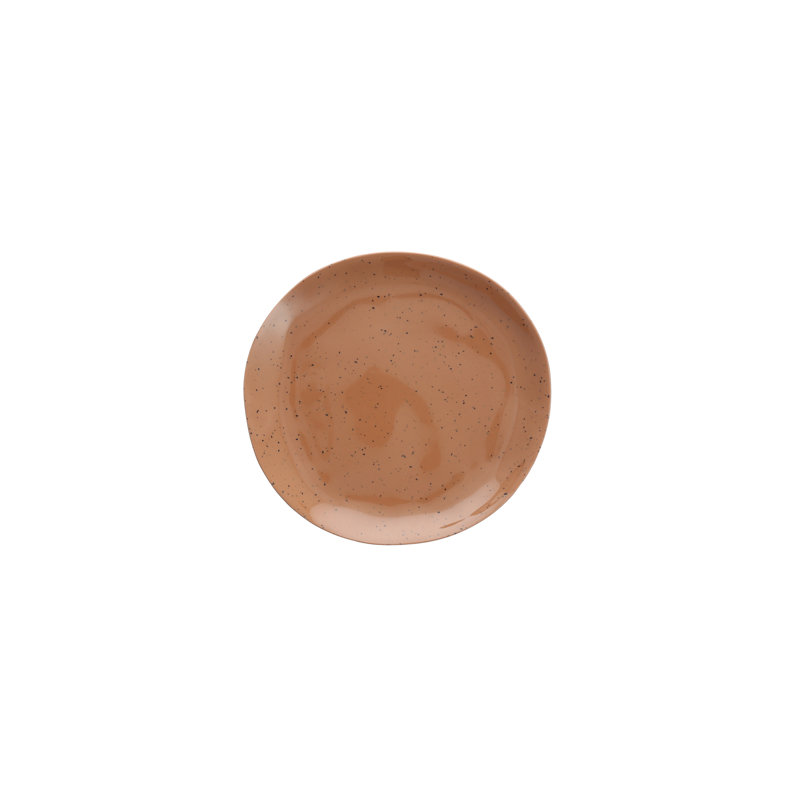 Sandia Melamine Salad Plate, Beige