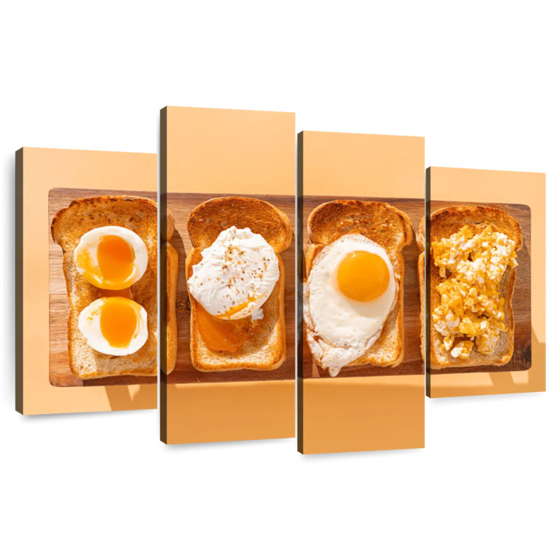 Variété d'œufs grillés Yarlin