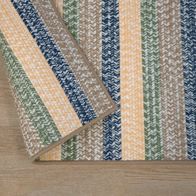 Tapis rectangulaire intérieur / extérieur Mattalyn, Rectangle 2 pi x 3 pi