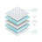 miniuno Hypoallergenic Pocket Spring Standard Cot Mattress 120 x 60cm