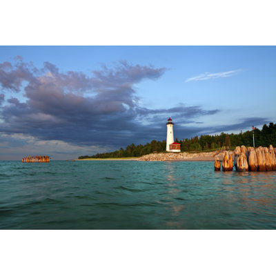 " Crisp Point Lighthouse " by Rudybalasko
