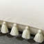 Coussin décoratif en coton Tassels-99260865