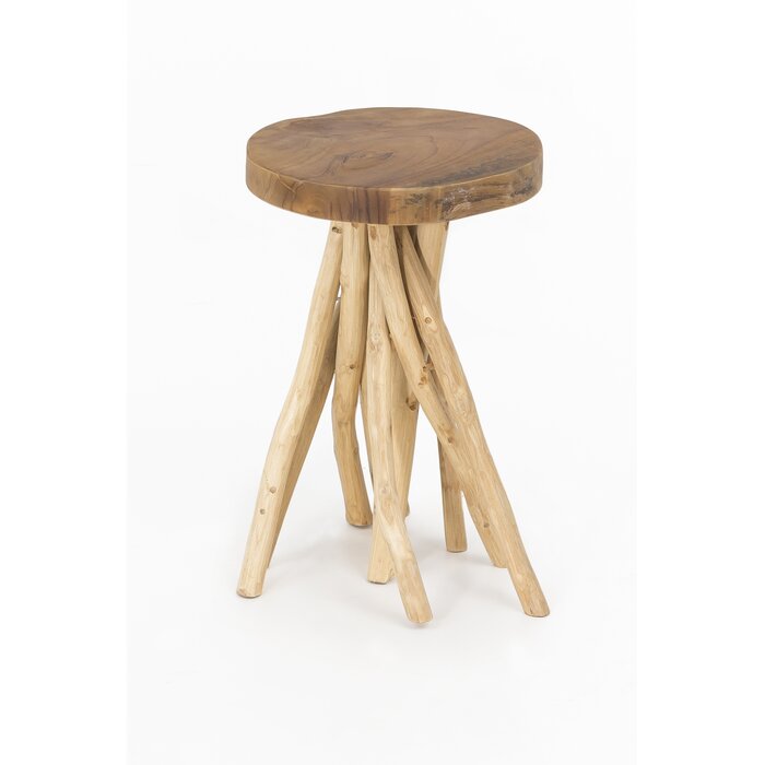 Alpen Home Folsom 45cm Tall Solid Wood Stool & Reviews | Wayfair.co.uk