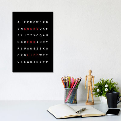 SNKRS For Life by Avesix - Wrapped Canvas Print