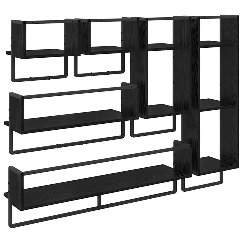 Floating Shelf, Black Oak