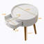 Table de chevet avec tiroir de rangement de 18 po et table basse