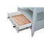 Table de chevet ouverte avec 2 tiroirs-1315977748