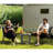 All Weather Poly Adirondack Side Table Patio End Table Weatherproof & Durable-451755668