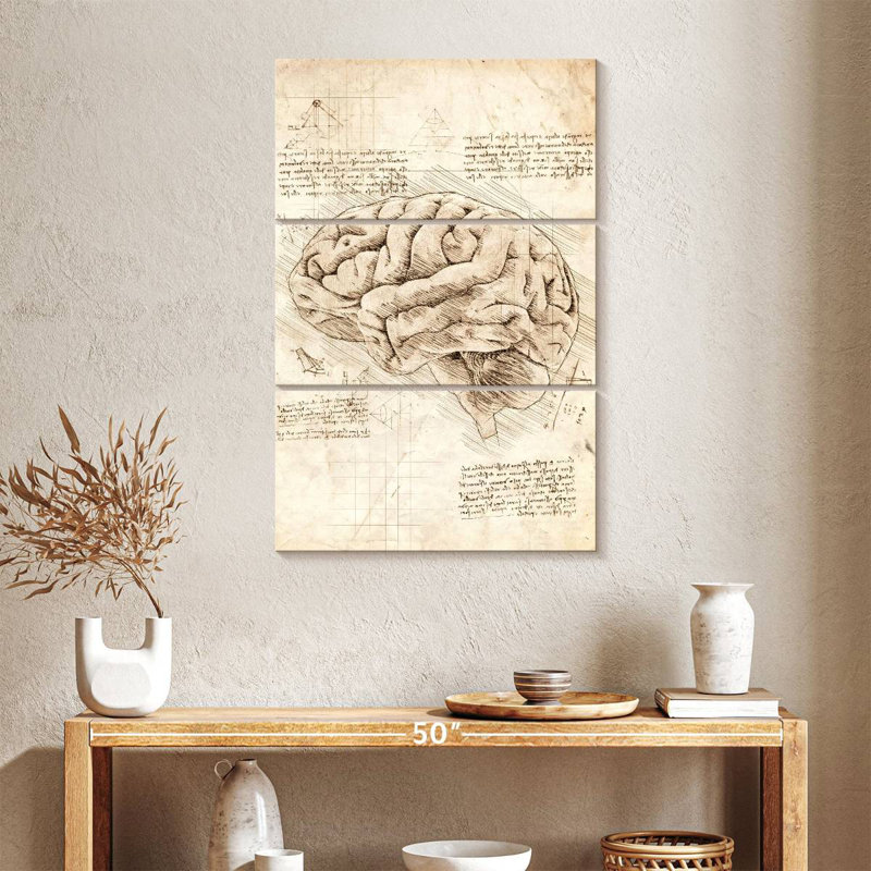 Keiri Human Brain, 38" H x 24" W