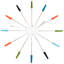 Plug Inn Metal Wall Clock-86638183