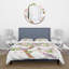 Arbre avec oiseaux colorés sur des branches en fleurs - Ensemble de housse de couette traditionnel - Microfibre de polyester-66391346