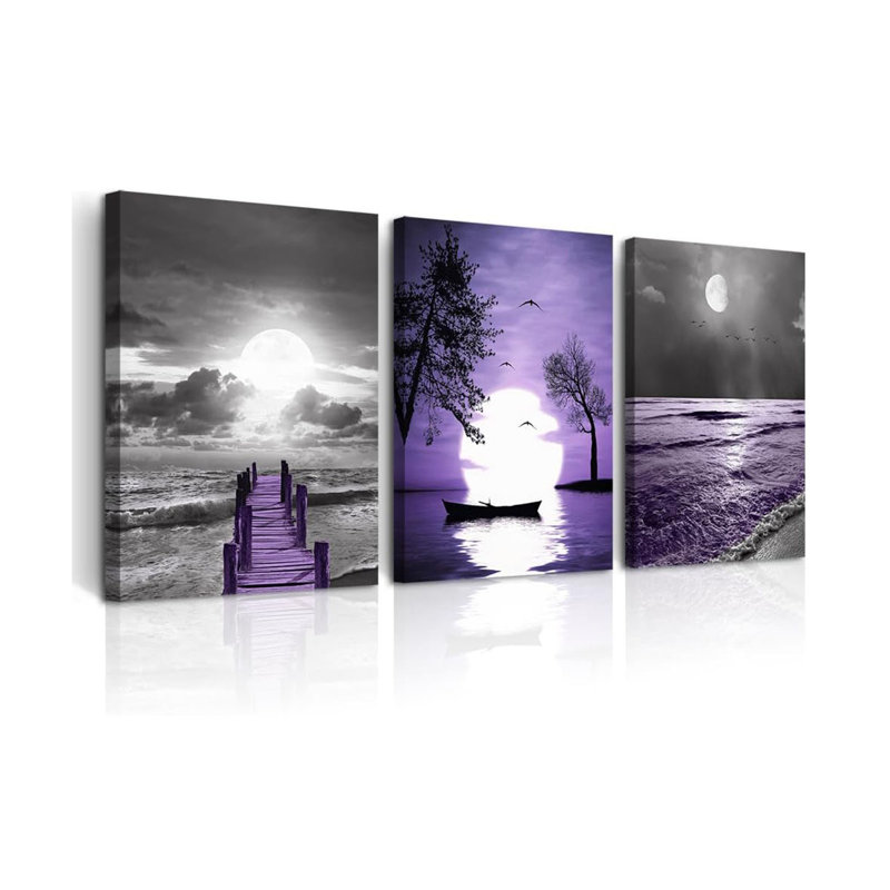 3 Piece Wrapped Canvas Print