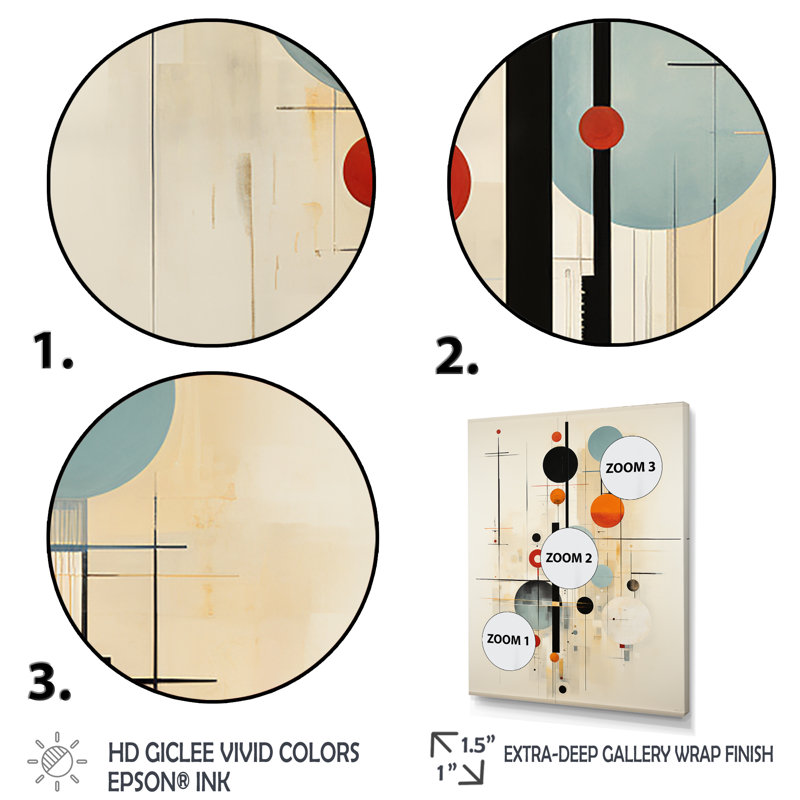 «Jacobian Beige», impression sur toile, Encadrement doré, H 44 po x l 34 po x P 1,5 po