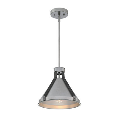 Luminaire suspendu conique à 1 lumière Fido