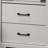22"W White 2-Drawer Nightstand Bedside Table with USB charging  Ports-1908300454