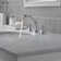 Woodhurst Widespread Bathroom Faucet 3 Hole, 2-handle Bathroom Sink Faucet with Drain Assembly