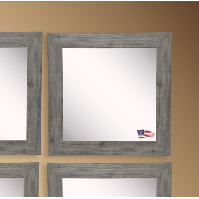 Ensemble de miroirs muraux 4 pièces Barnwood Farmhouse