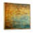 Toile avec cadre flottant or