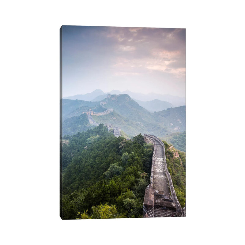 The Great Wall Of China by Matteo Colombo - Gallery-Wrapped Canvas Giclée on Canvas, Canvas, 30.48 cm H x 45.72 cm W