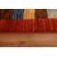 Tapis rayé moderne Gabbeh 6 x 8