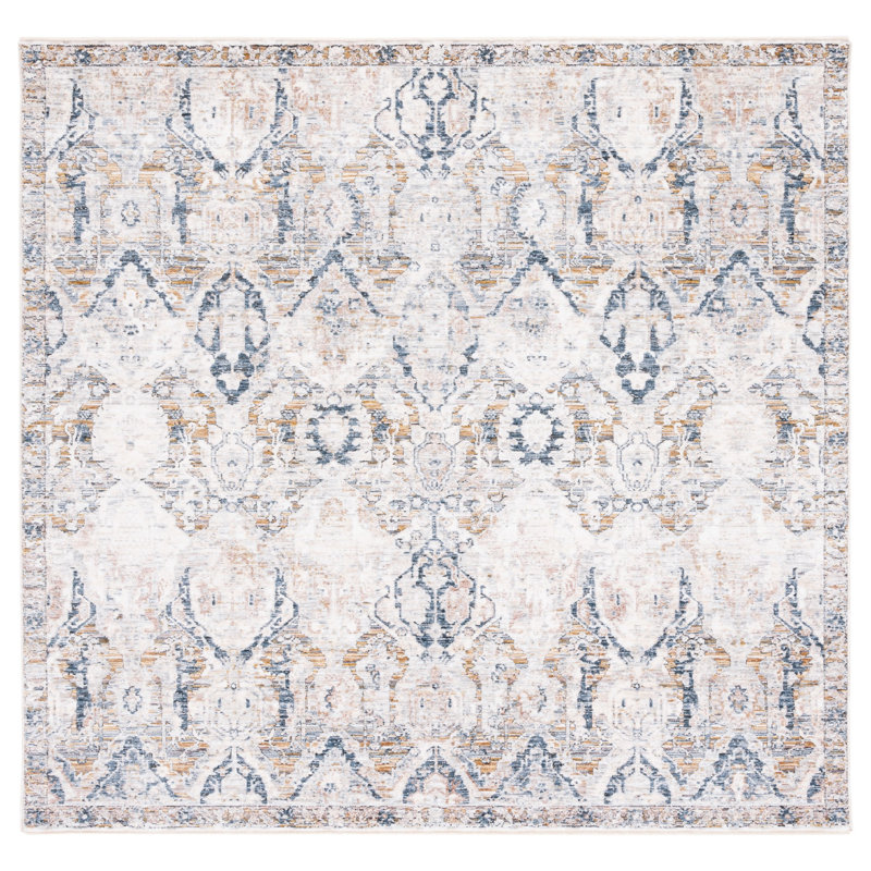 Gefell 600 Performance Oriental Rug, Square 6'