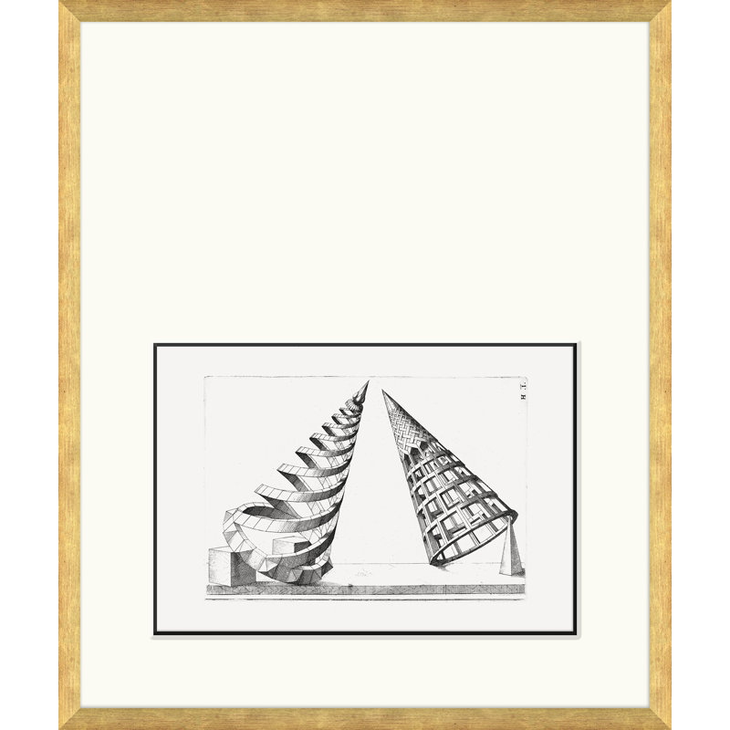 Mathmatical Shapes Print by Bespoke By Baker