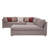 Upholstered U-Shaped Sectional Right Hand Facing
