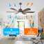 Ventilateur de plafond Hydle 60-1395590155
