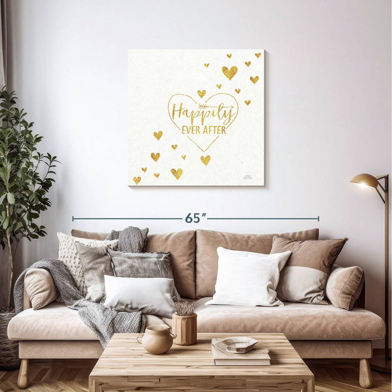 Plaque murale Khylige Lovestruck IV Sq, H 36 po x l 36 po