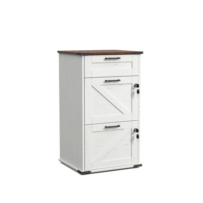 17.72 " Wide 3 Vertical Filing Cabinet