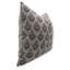 Block Print Throw Pillow Cover, 21 Thick Linen Vintage Cushion Cover-204325821