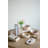 12X6.5X0.5" Rounded Marble Accent Tray With Natural Cream Finish
