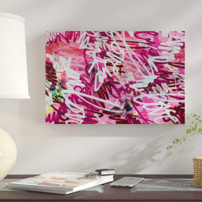 « love v », reproduction sur toile