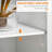 41" Kitchen Island On Wheels, White - Adjustable Shelves & Storage Space Functional Movable
