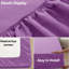 Super Soft Microfiber Fitted Sheet – 25cm Deep Pocket, Brushed Finish-119208567-119208582