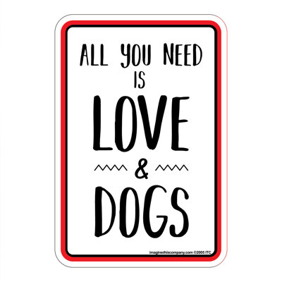 Love Dogs People Annoy Me Mini Garden Sign