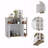 Kitchen Cart, Four Casters, Four Open Shelves, Double Door Cabinet