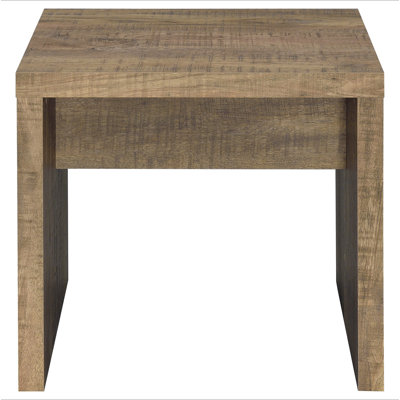 Brianna Mango Square Engineered Wood End Table