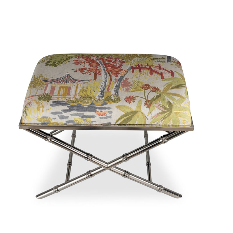 Lauderdale Brass Imperial Summer Bench, Nickel