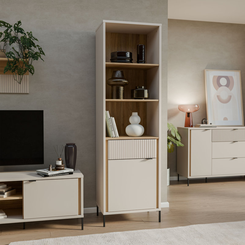 SERAVEL 199.2cm H x 59.4cm W Standard Bookcase